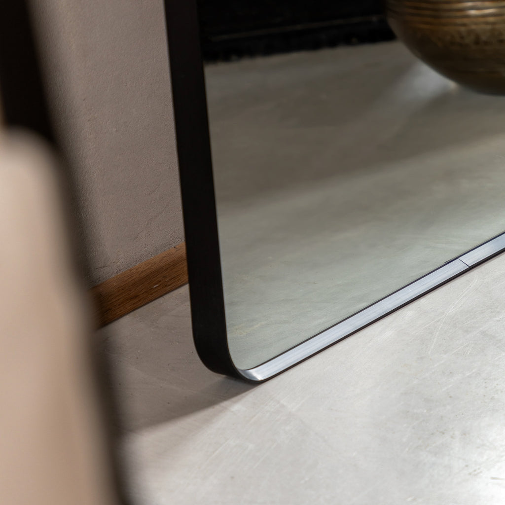 Holworth Leaner Mirror Black - hdesign - Mirrors