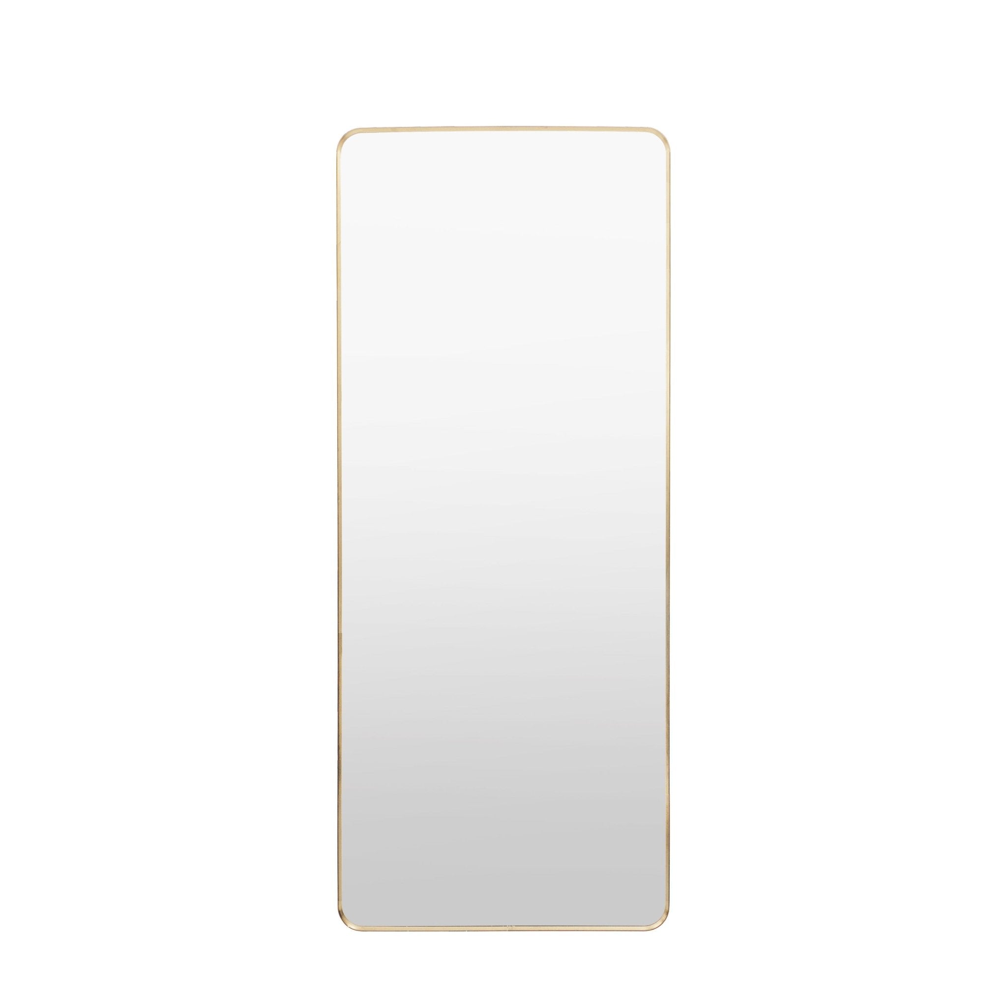Holworth Leaner Mirror Gold - hdesign - Mirrors