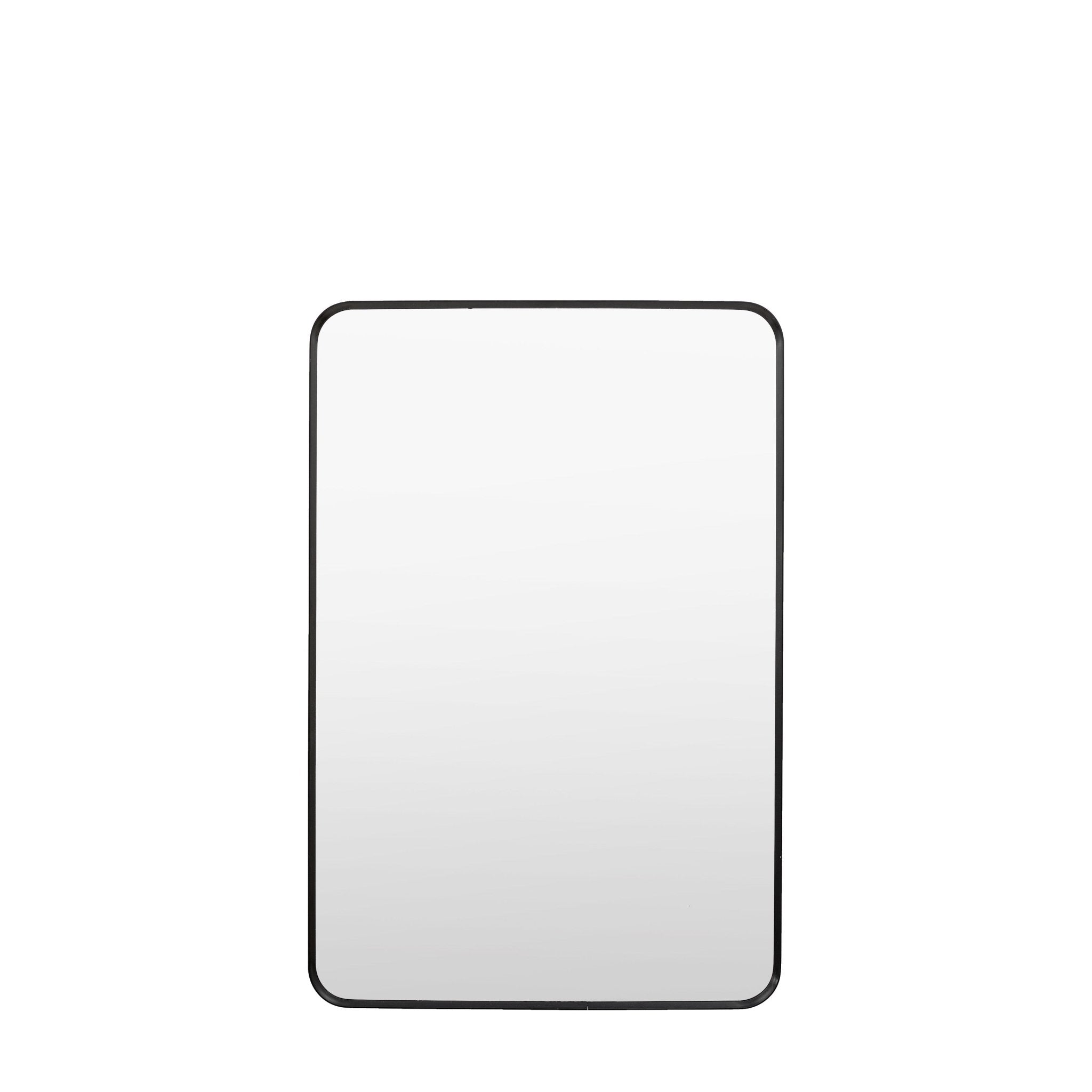 Holworth Rectangle Mirror Black - hdesign - Mirrors