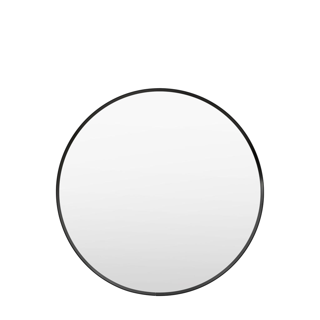 Holworth Round Mirror Black - hdesign - Mirrors