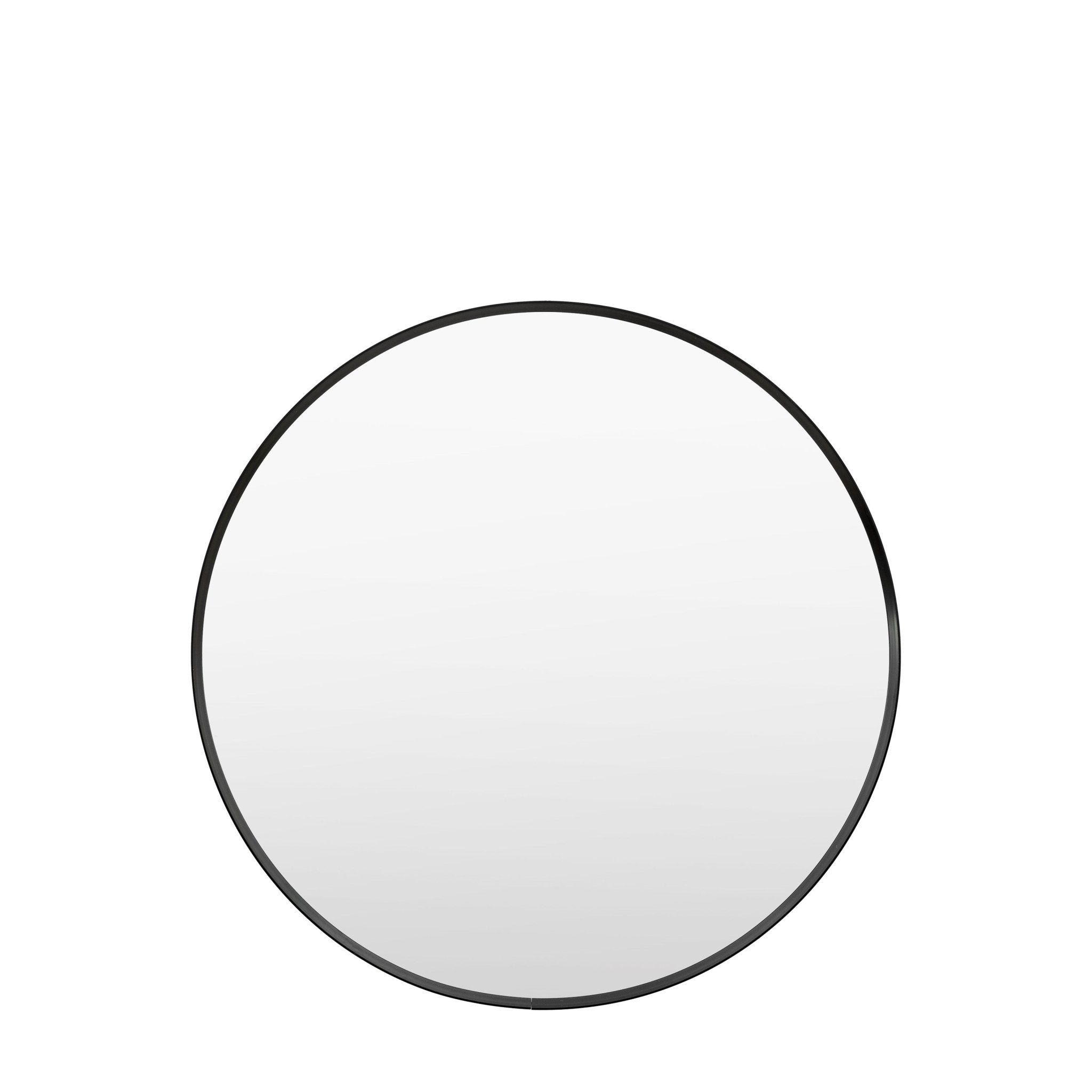 Holworth Round Mirror Black - hdesign - Mirrors