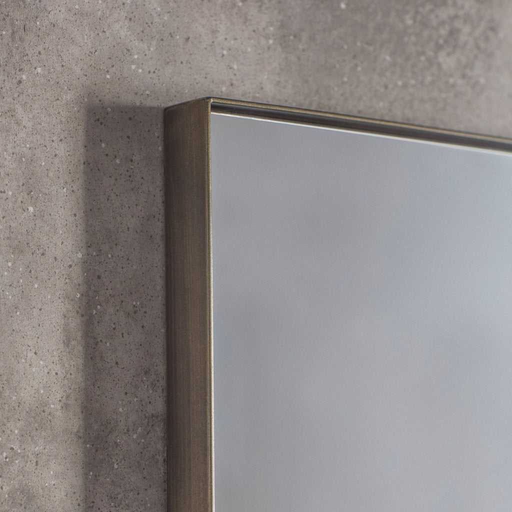 Hurston Leaner Mirror Bronze - hdesign - Mirrors