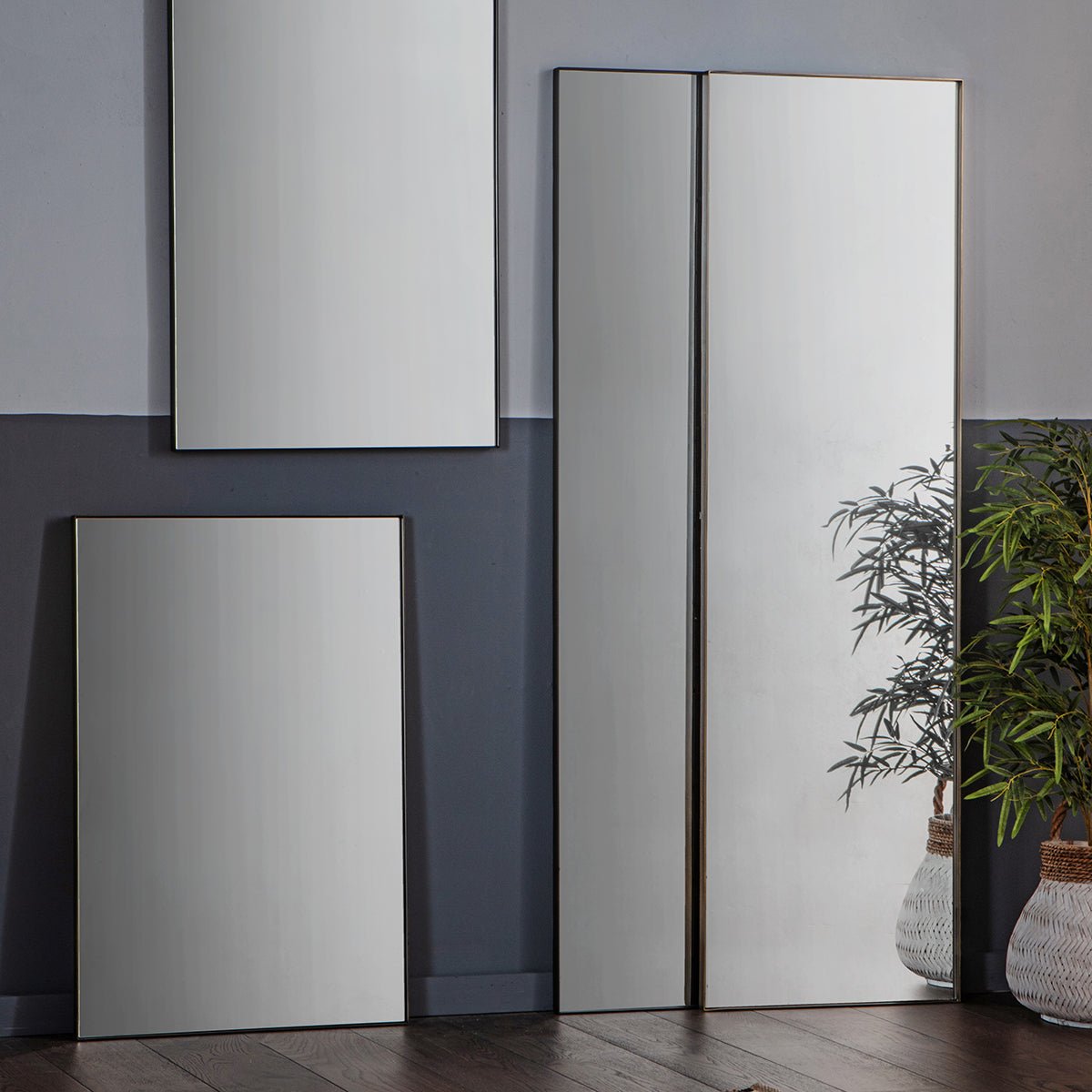 Hurston Leaner Mirror Bronze - hdesign - Mirrors
