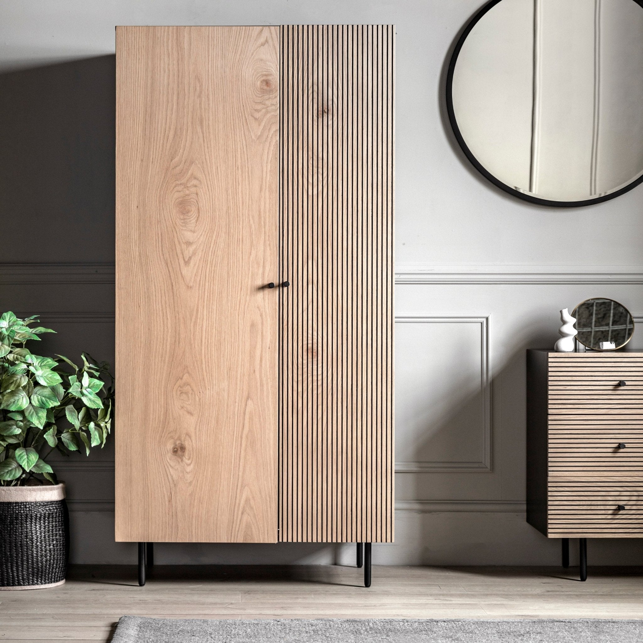 Hyland 2 Door Wardrobe - hdesign - Wardrobes