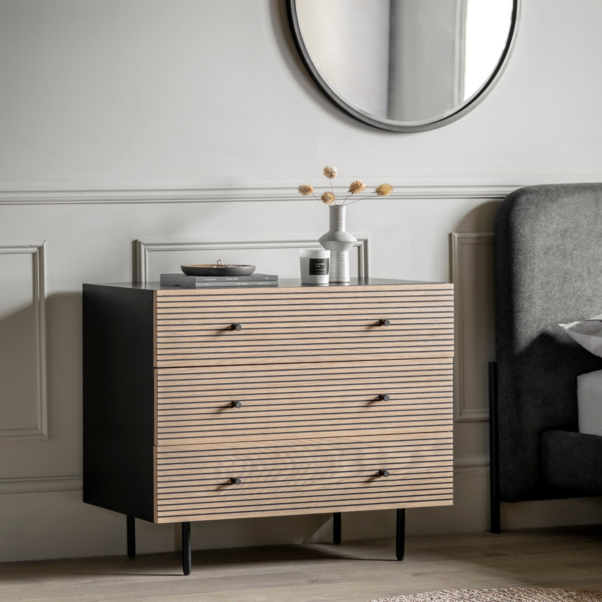 Hyland 3 Drawer Chest - hdesign - Chest of Drawers