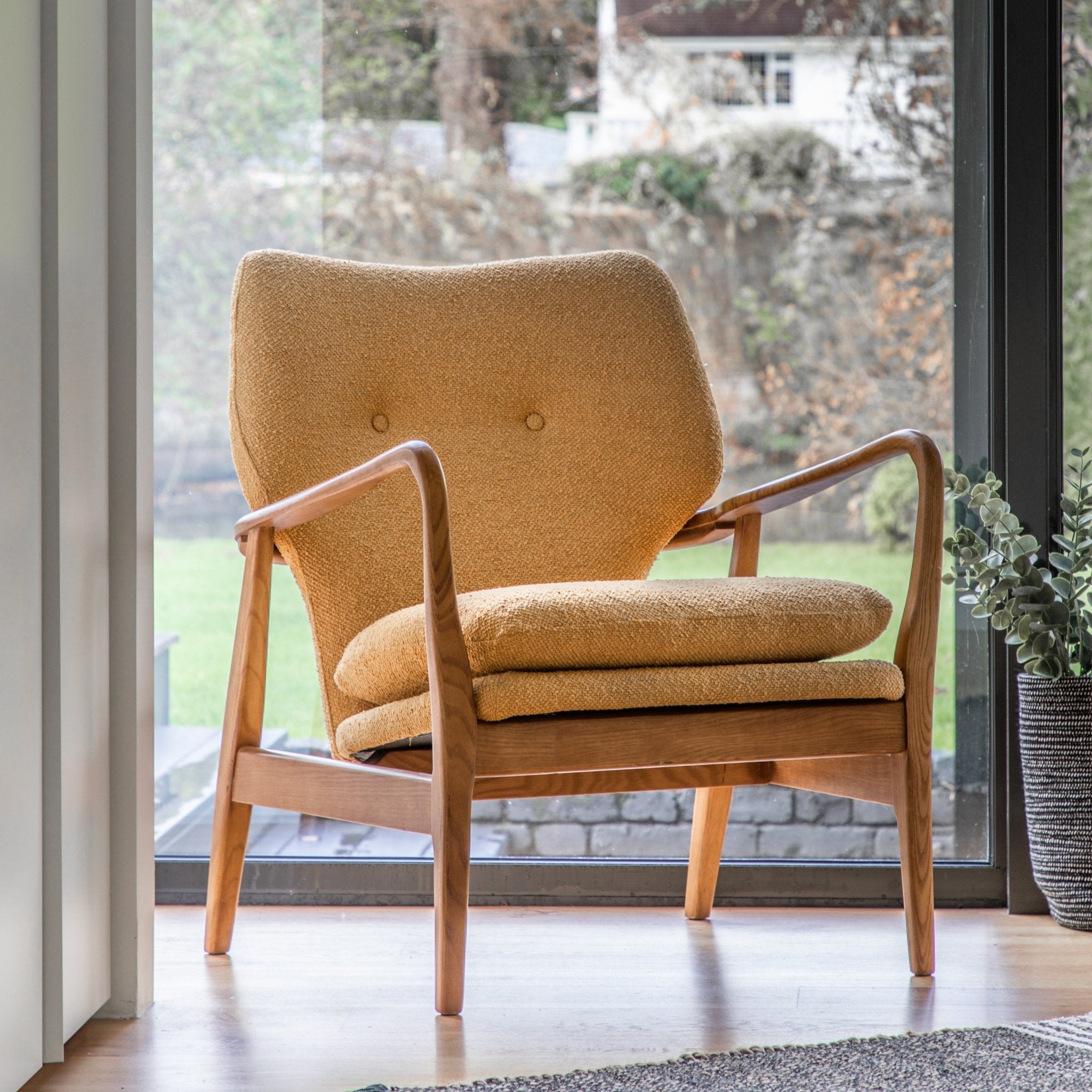 Jensen Armchair - Ochre - hdesign - Armchairs