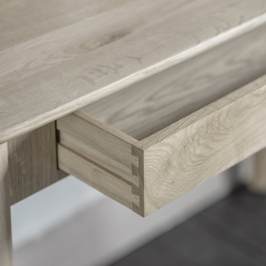 Kingham 1 Drawer Desk - Grey - hdesign - Desks