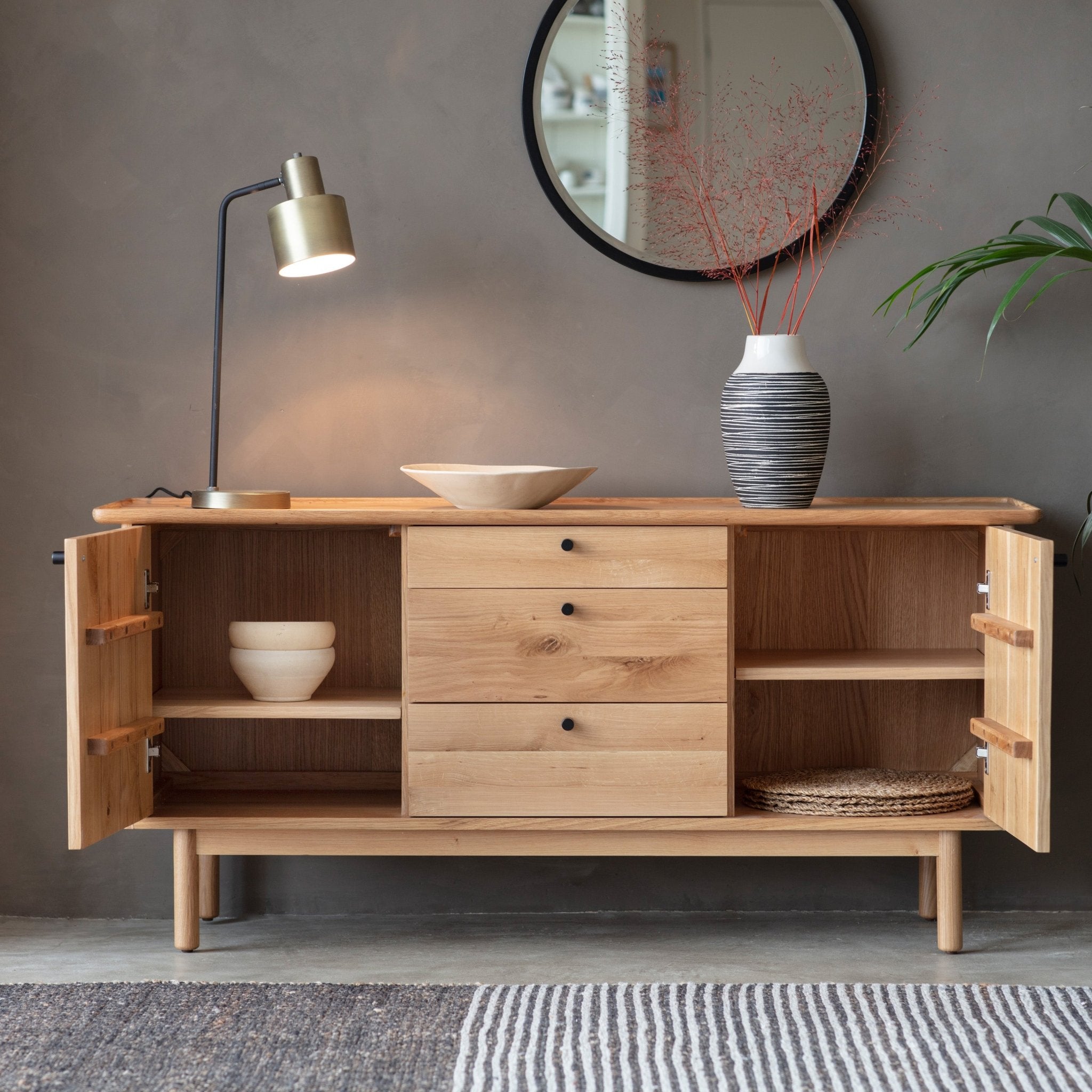 Kingham 2 Door Sideboard - hdesign - Sideboards
