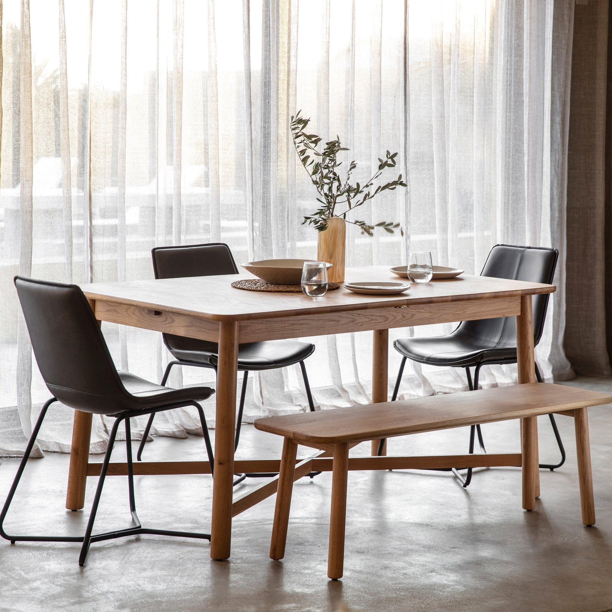 Kingham Extending Dining Table - hdesign - Dining Tables