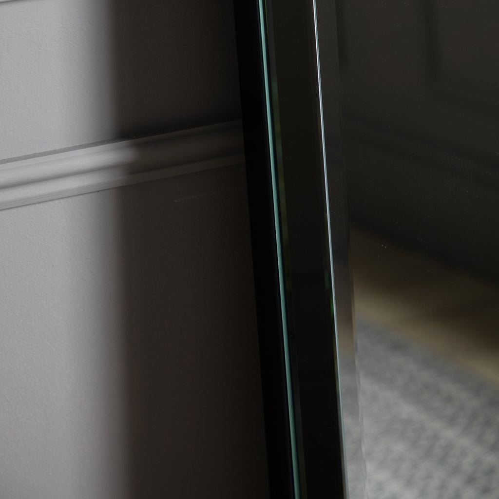 Luna Cheval Mirror Black - hdesign - Mirrors