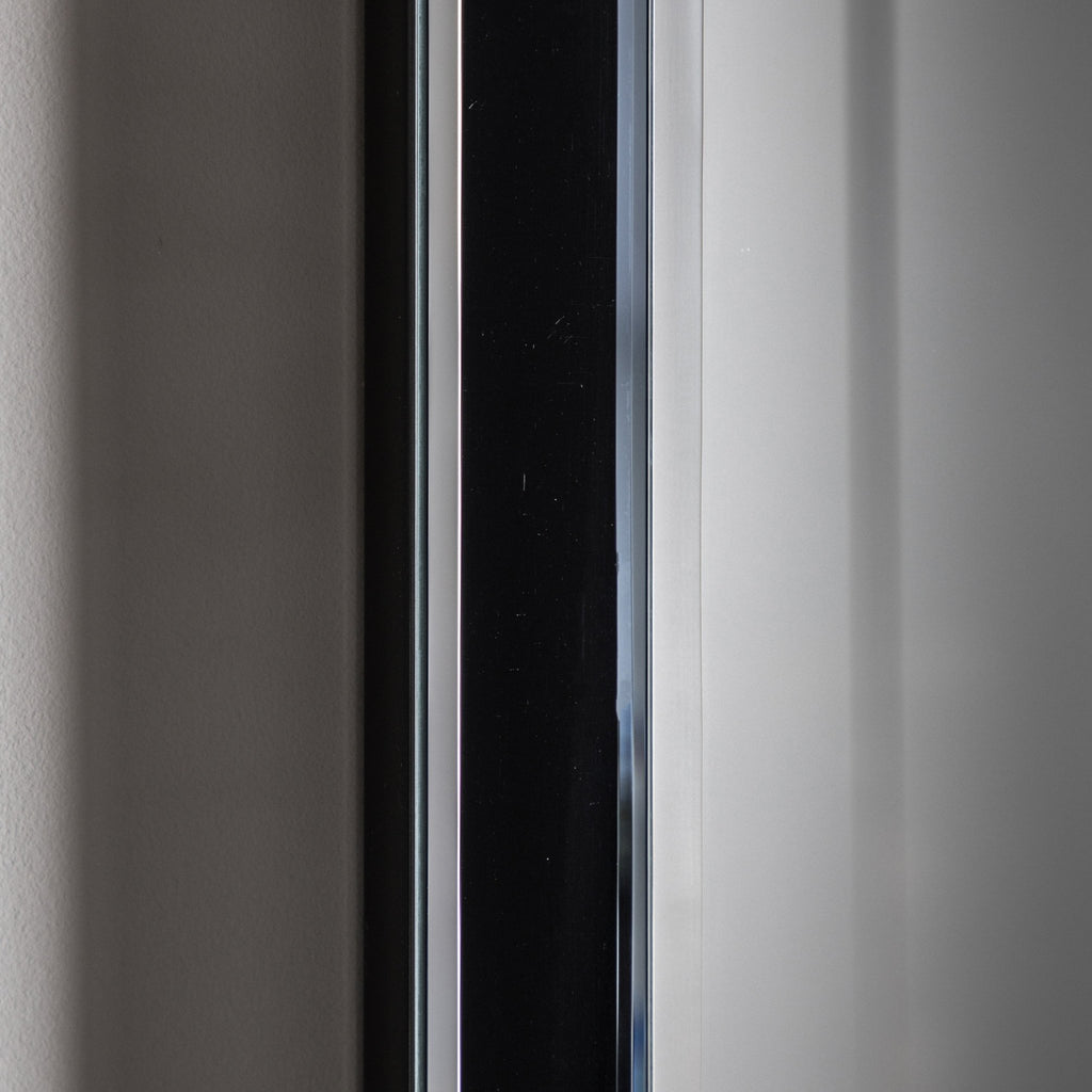 Luna Rectangle Mirror Black - hdesign - Mirrors