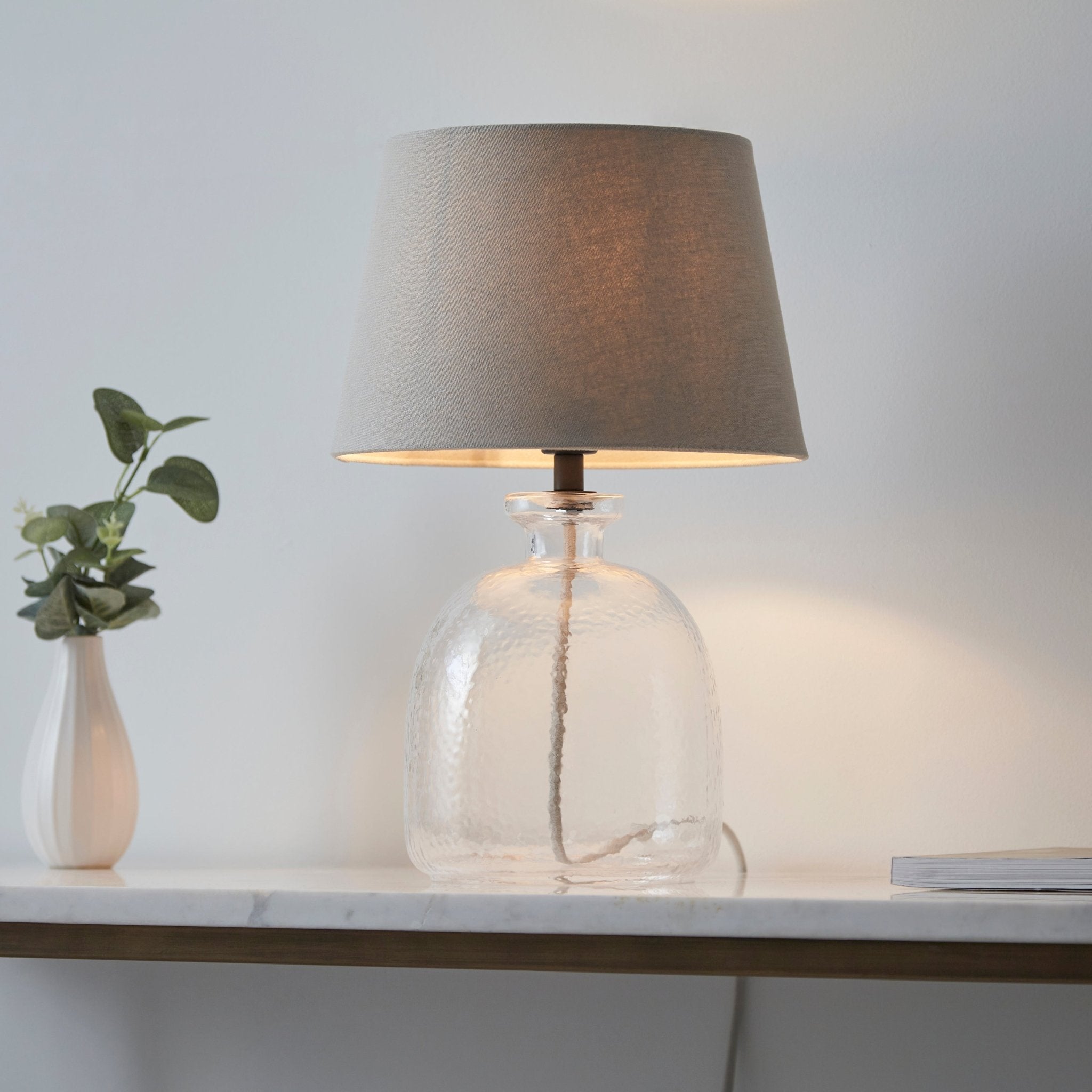 Lyra Table Lamp - Grey - hdesign - Table Lamps