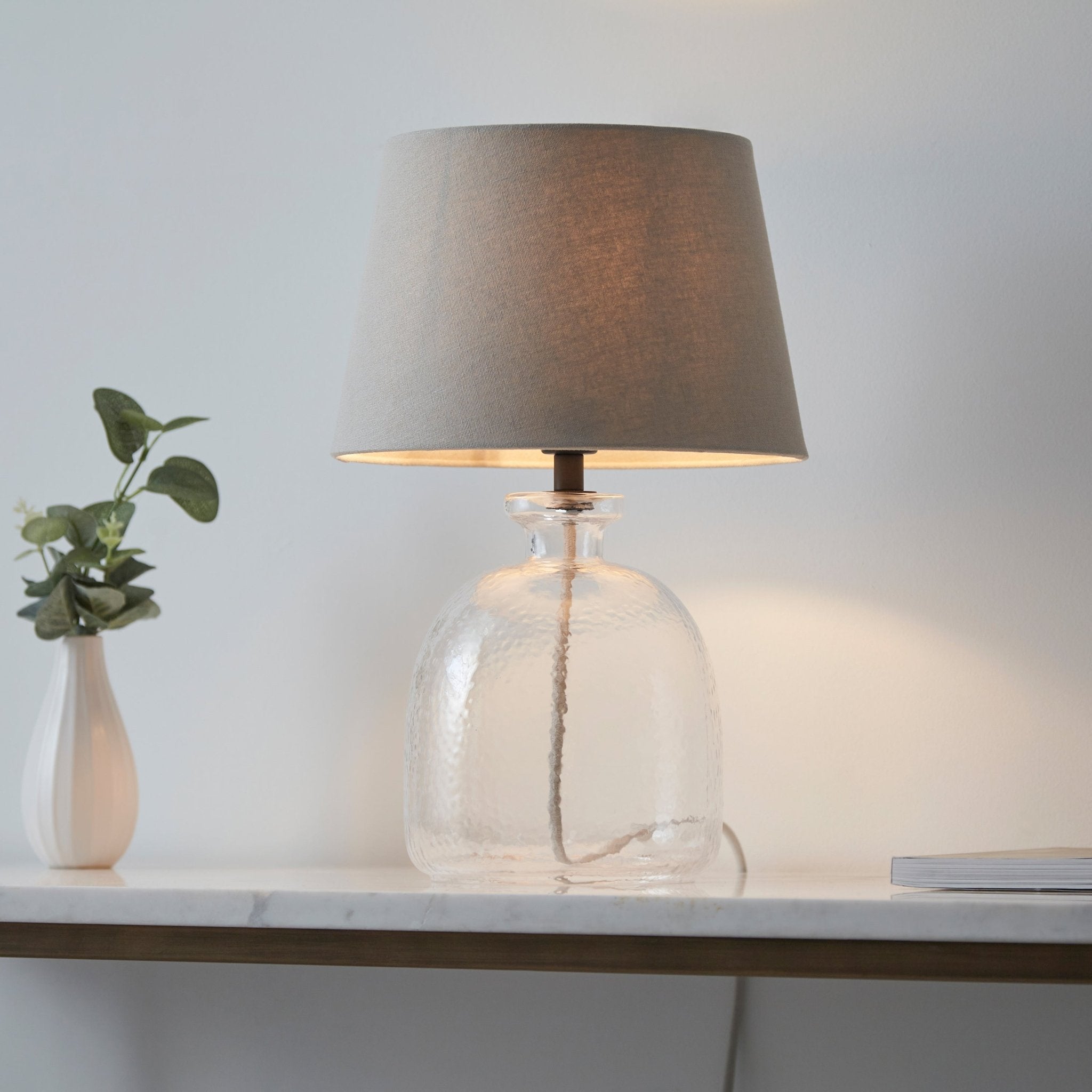 Lyra Table Lamp - Grey - hdesign - Table Lamps