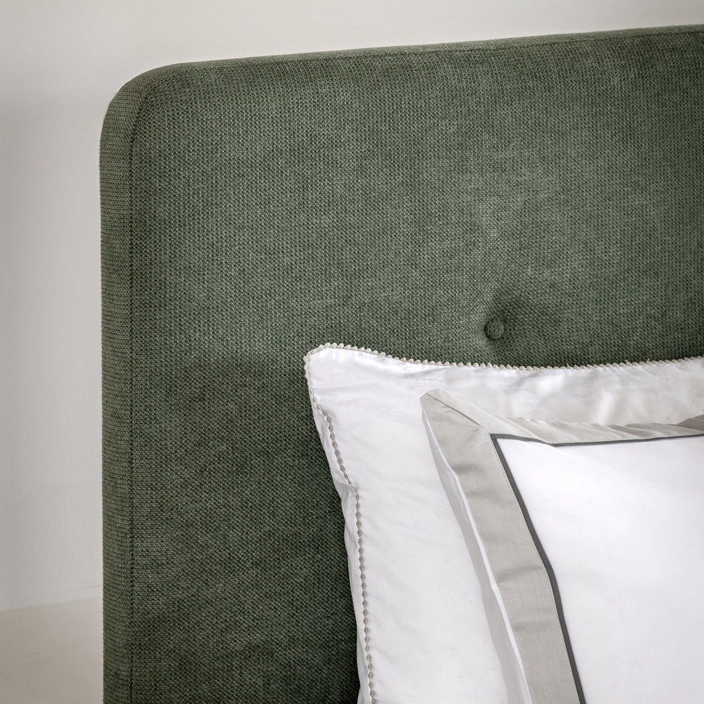 Marlowe Bedstead - Green - King - hdesign - Kingsize Bedframes