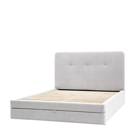 Marlowe Bedstead - Taupe - Double - hdesign - Double Bedframes