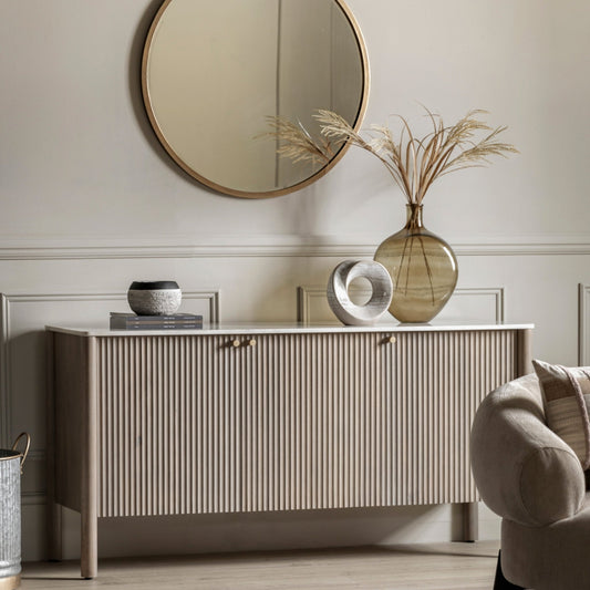 Marmo 3 Door Sideboard - hdesign - Sideboards