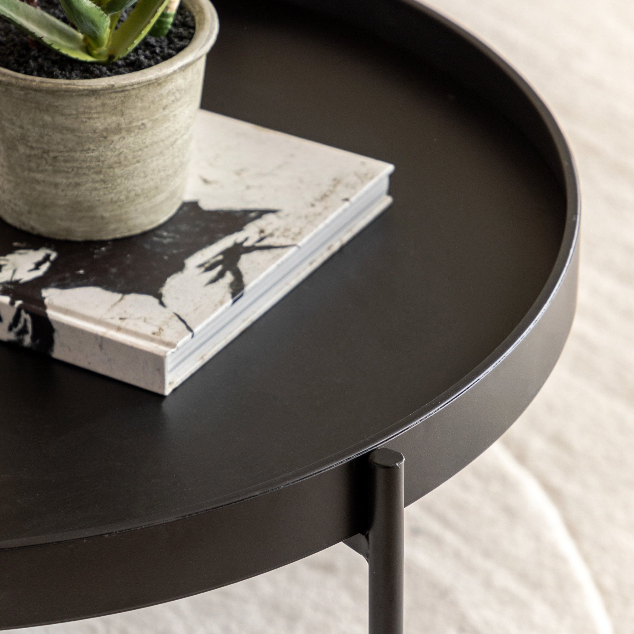 Melbury Coffee Table - Black - hdesign - Coffee Tables