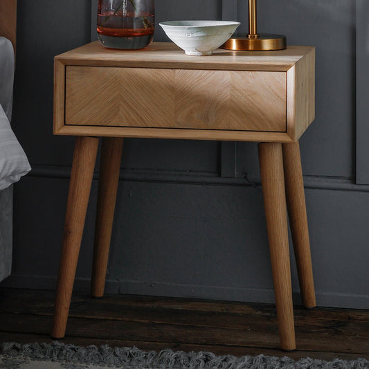 Milano 1 Drawer Side Table - hdesign - Side Tables