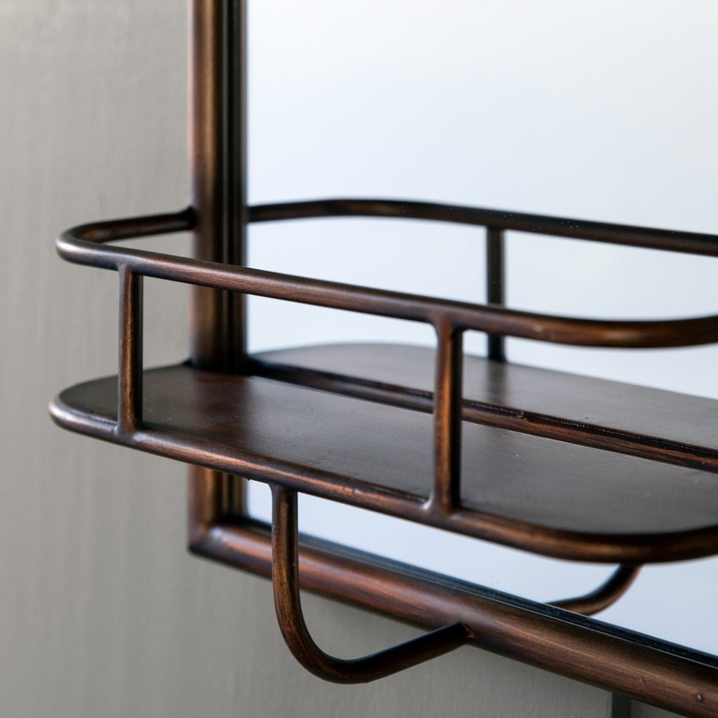 Milton Rectangle Mirror - Black - hdesign - Mirrors