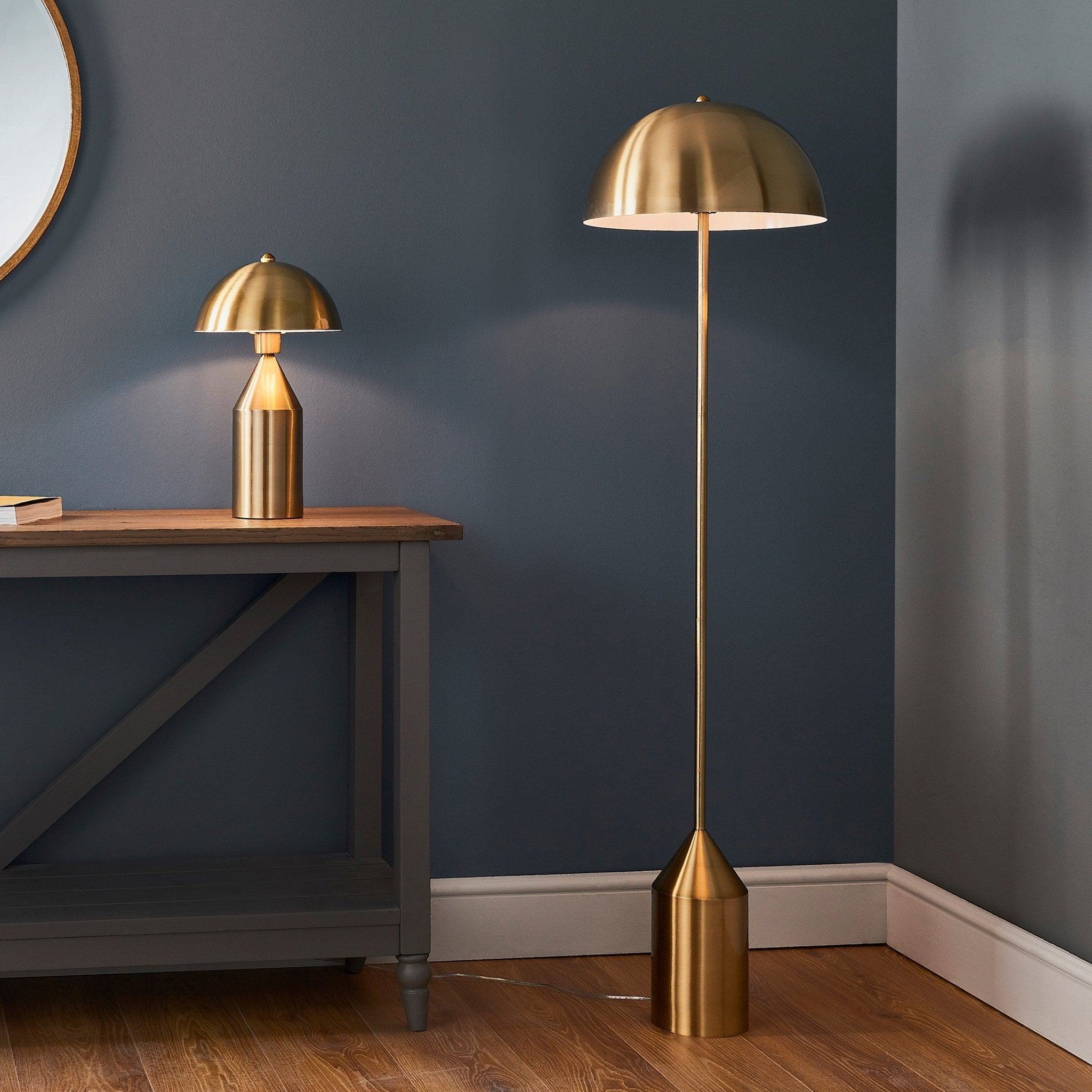Nova Floor Light - Antique Brass - hdesign - Floor Lamps