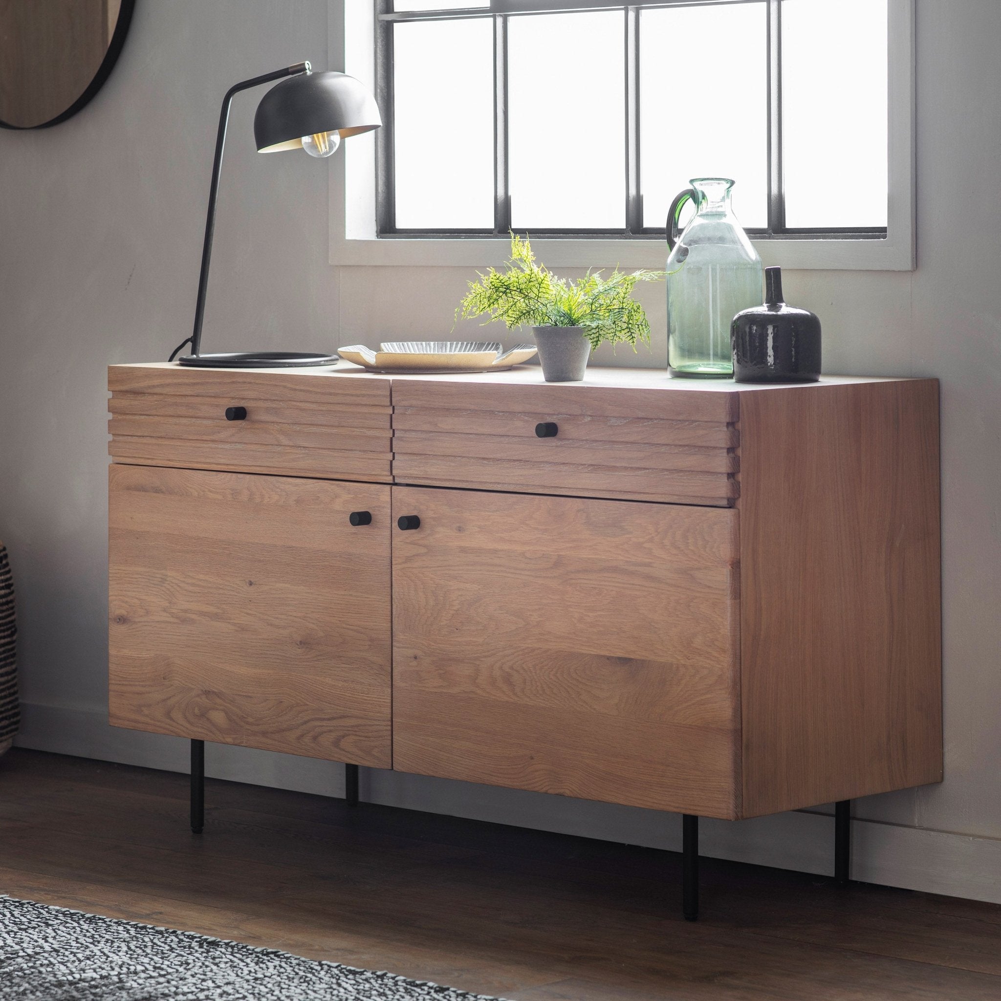 Okayama 2 Drawer Sideboard - hdesign - Sideboards
