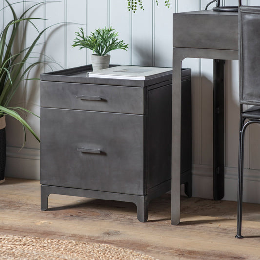 Ottinge 2 Drawer Side Table - hdesign - Side Tables