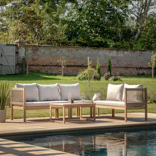 Paros Corner Set - hdesign - Outdoor Lounge Sets
