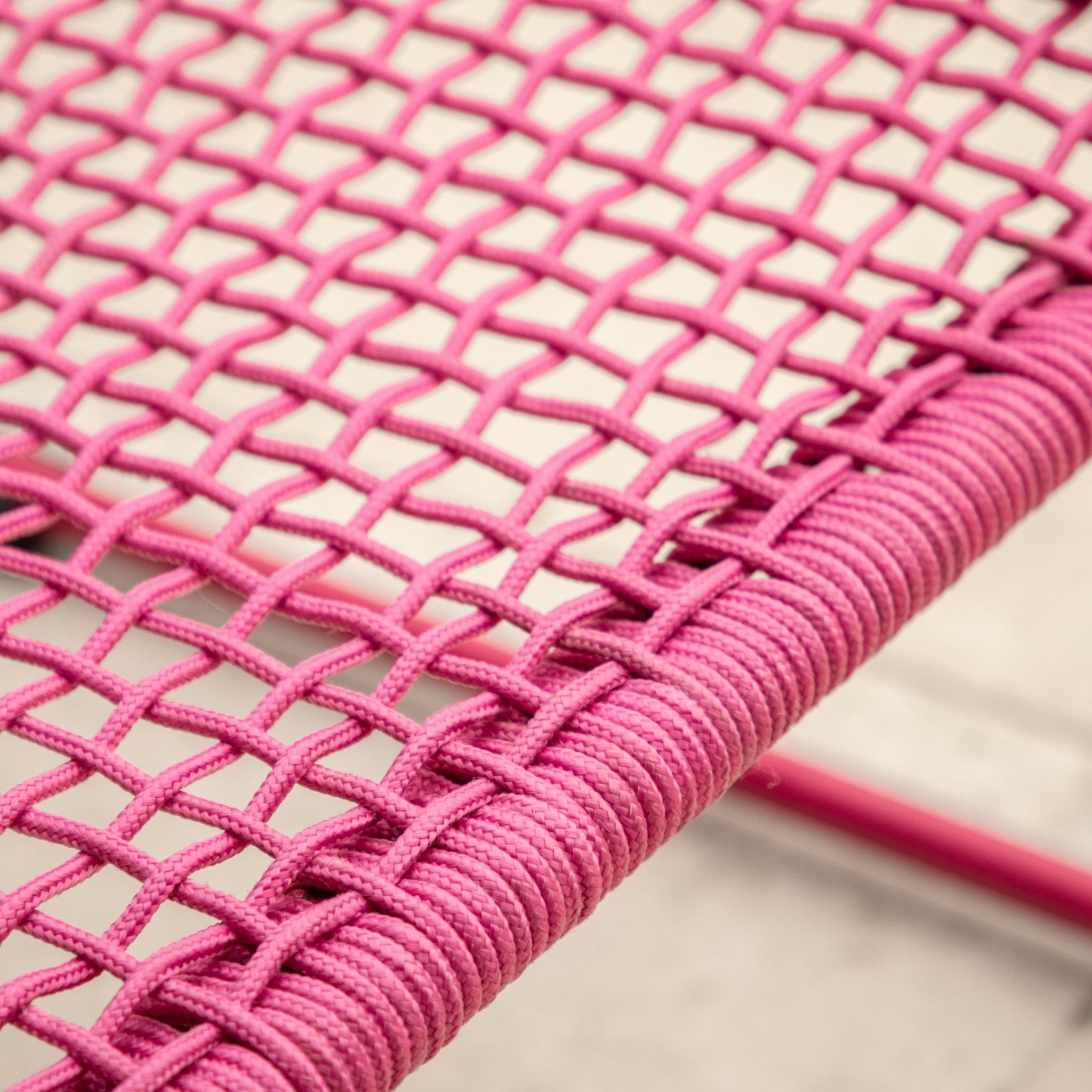Sassano Lounge Chair with Footstool - Pink - hdesign - Outdoor Lounge Chairs