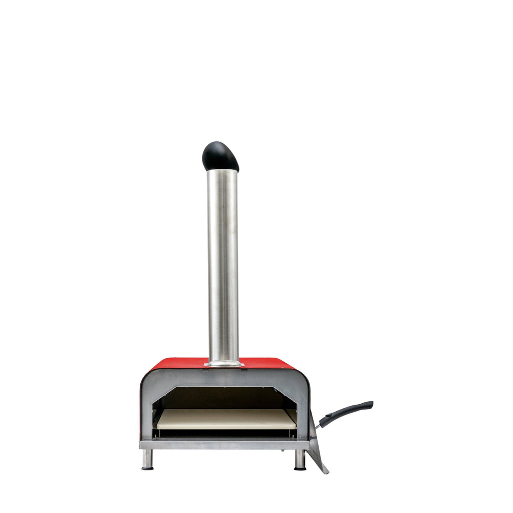 Sassari Pellet Pizza Oven Red - hdesign - Pizza Ovens
