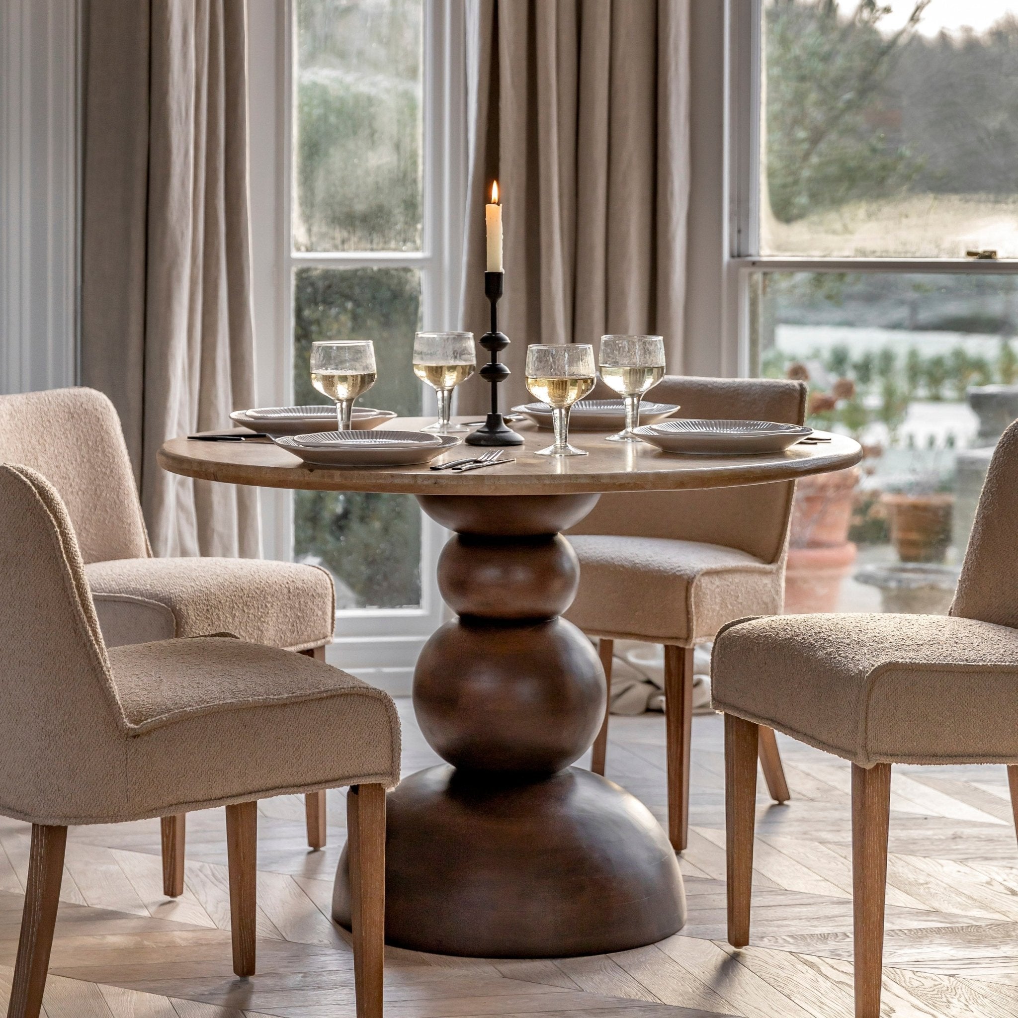 Scuplt Round Dining Table - hdesign - Dining Tables