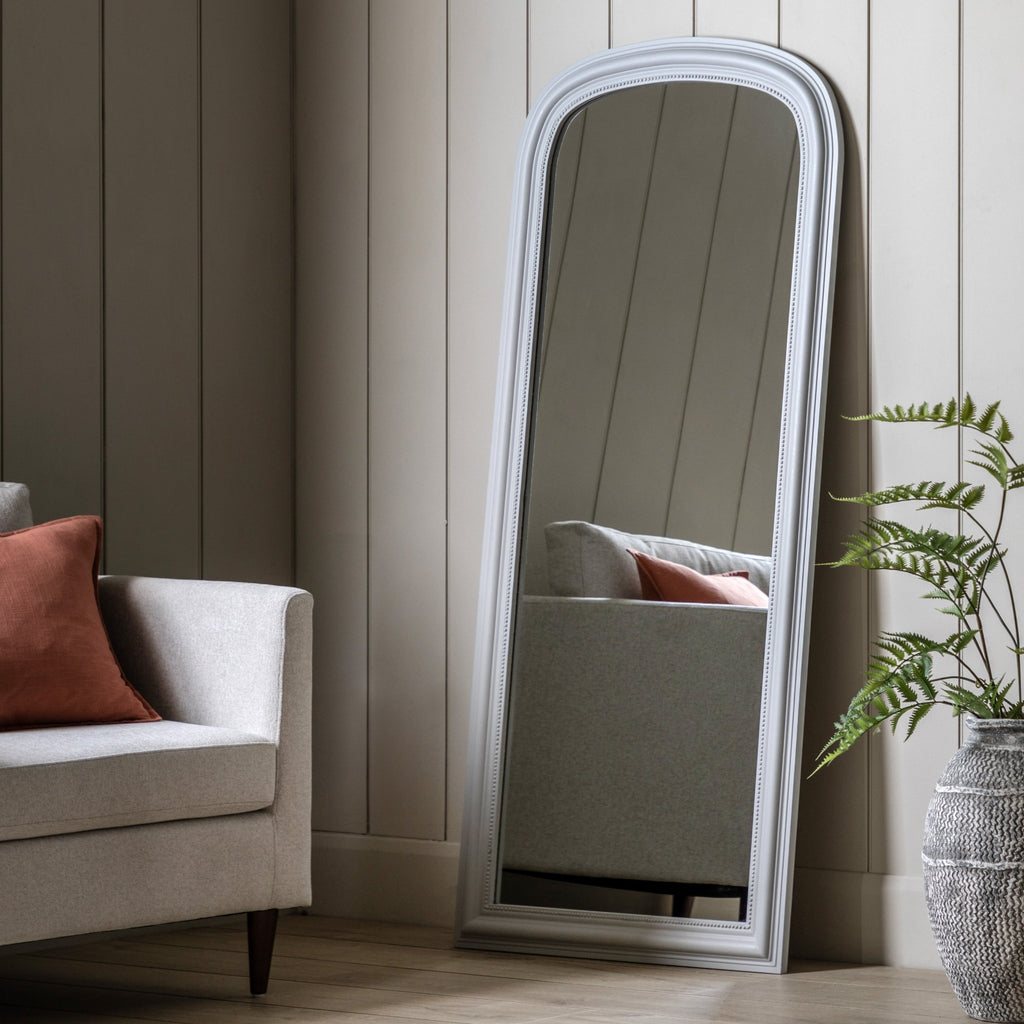 Sherwood Arch Leaner Mirror Stone - hdesign - 
