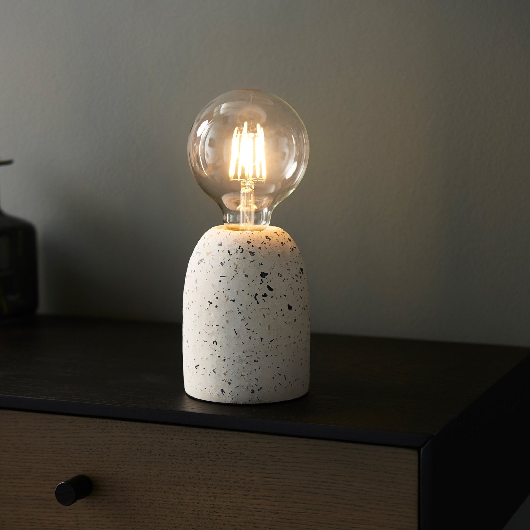 Terrazzo Table Lamp - White - hdesign - Table Lamps