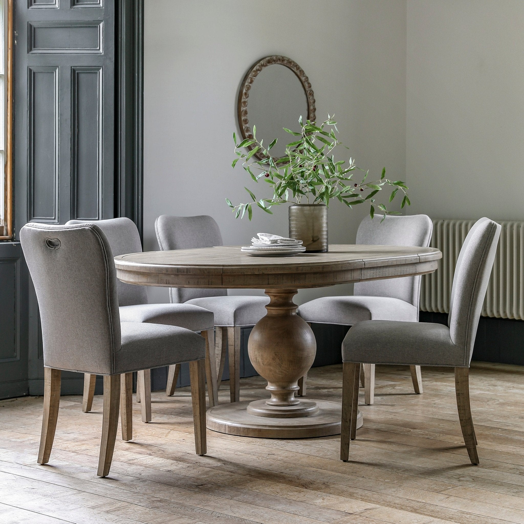 Vancouver Round Ext Dining Table - hdesign - Dining Tables