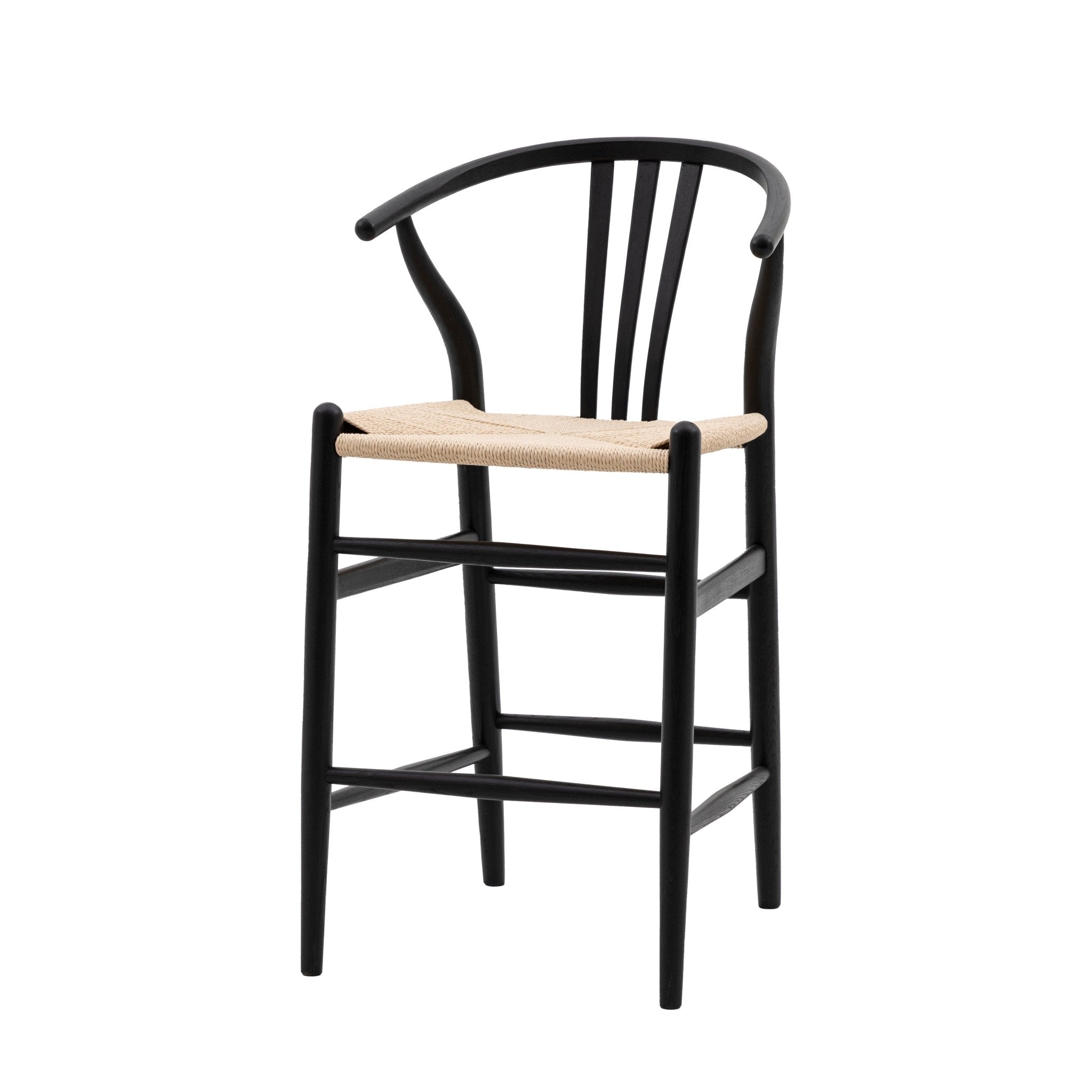 Whitney Bar Stool - Black (2pk) - hdesign - Stools