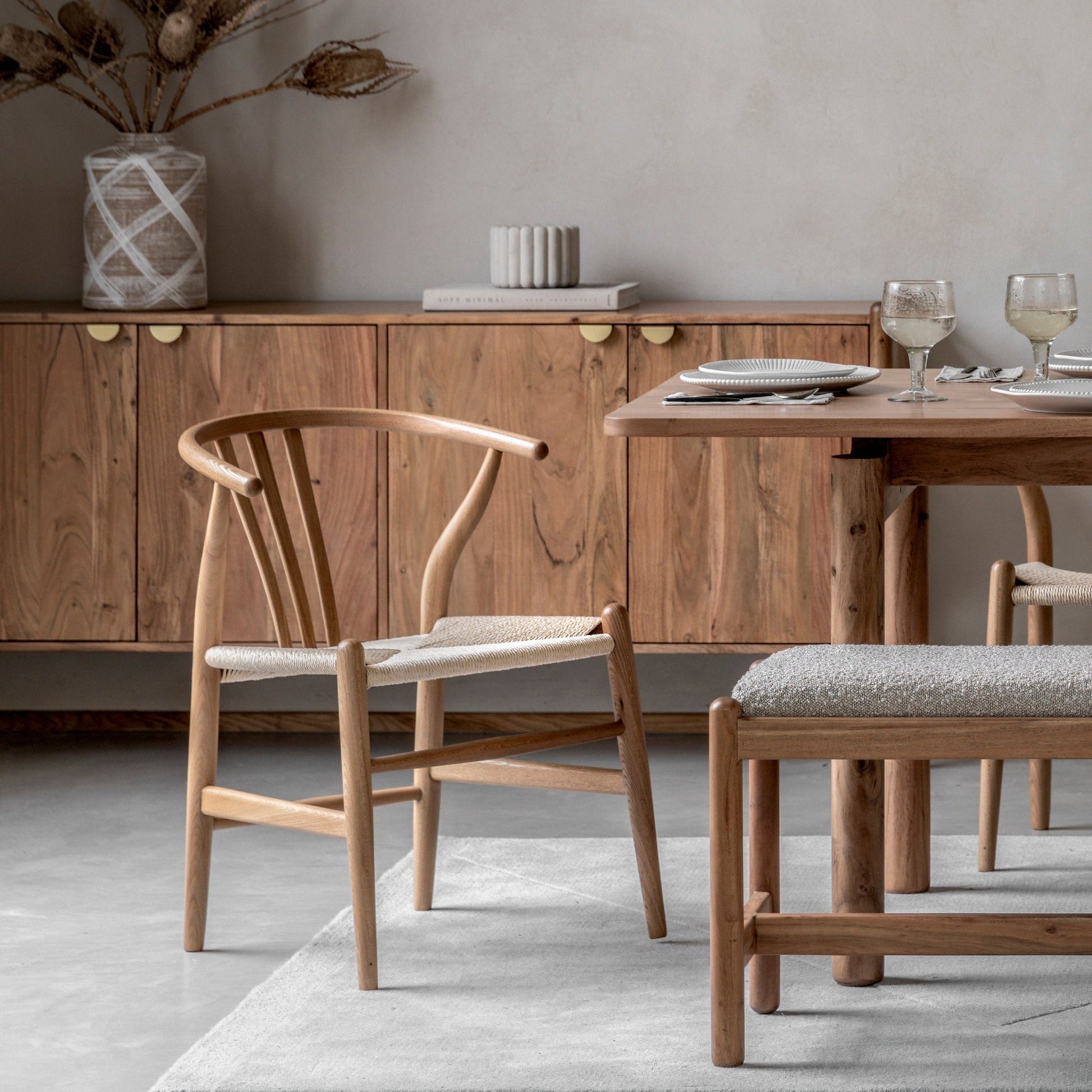 Whitney Chair - Natural - hdesign - Dining Chairs