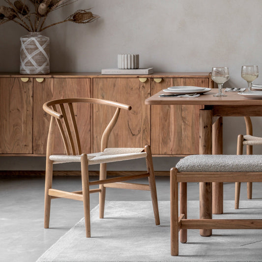 Whitney Chair - Natural - hdesign - Dining Chairs