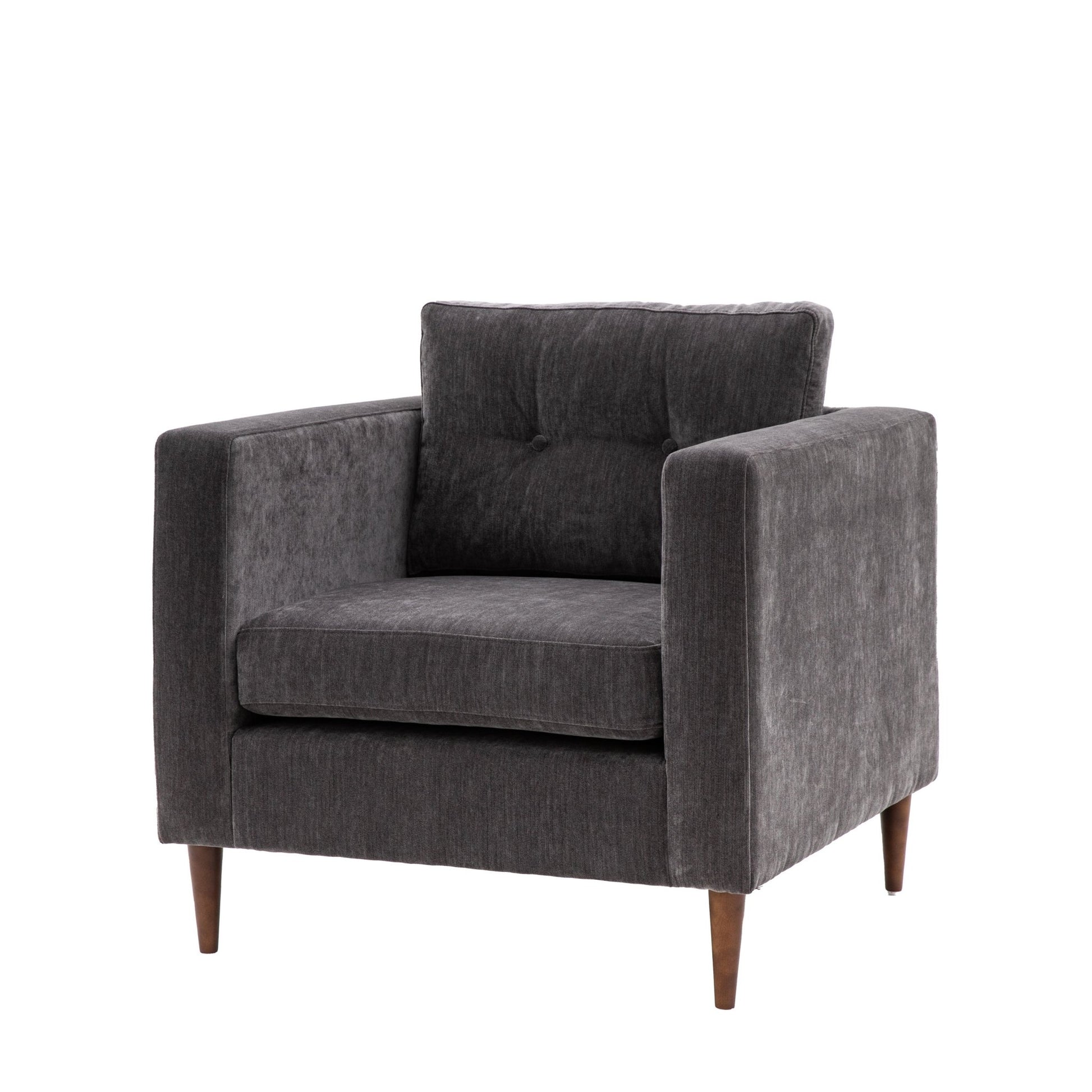 Whitwell Armchair - Charcoal - hdesign - Armchairs