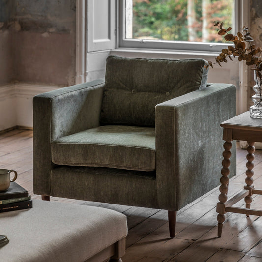 Whitwell Armchair - Forest - hdesign - Armchairs
