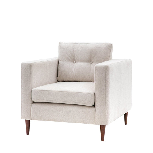 Whitwell Armchair - Light Grey - hdesign - Armchairs