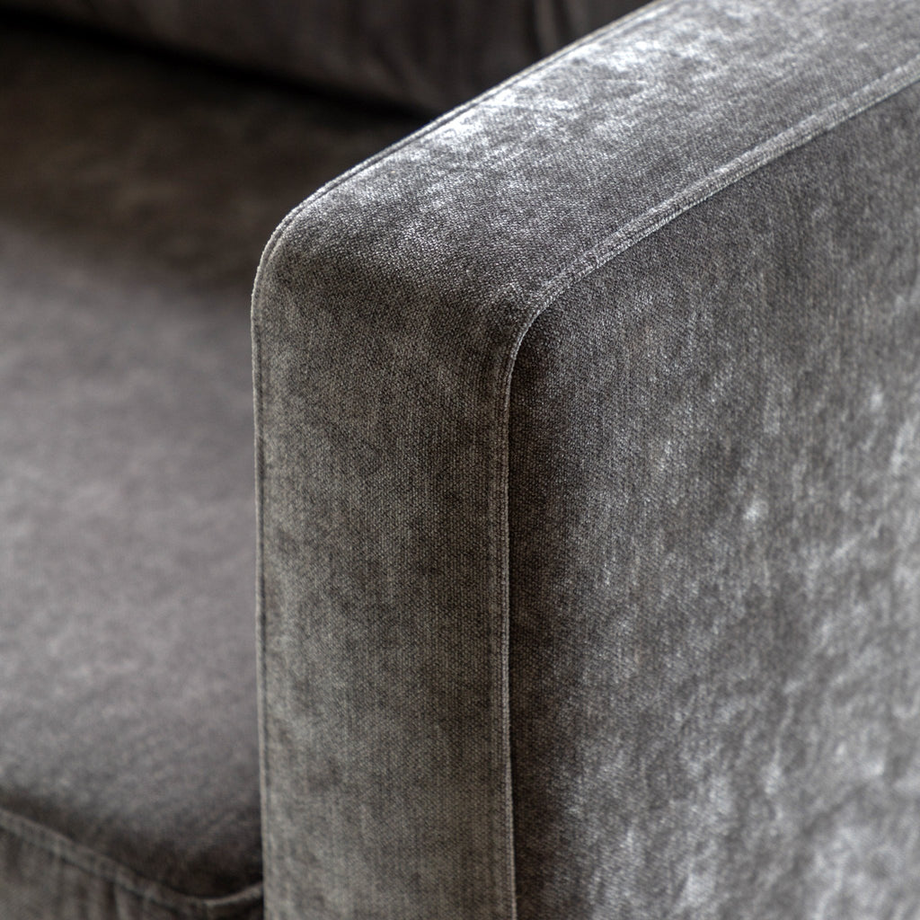 Whitwell Sofa 3 Seater - Charcoal - hdesign - 3 Seater Sofas