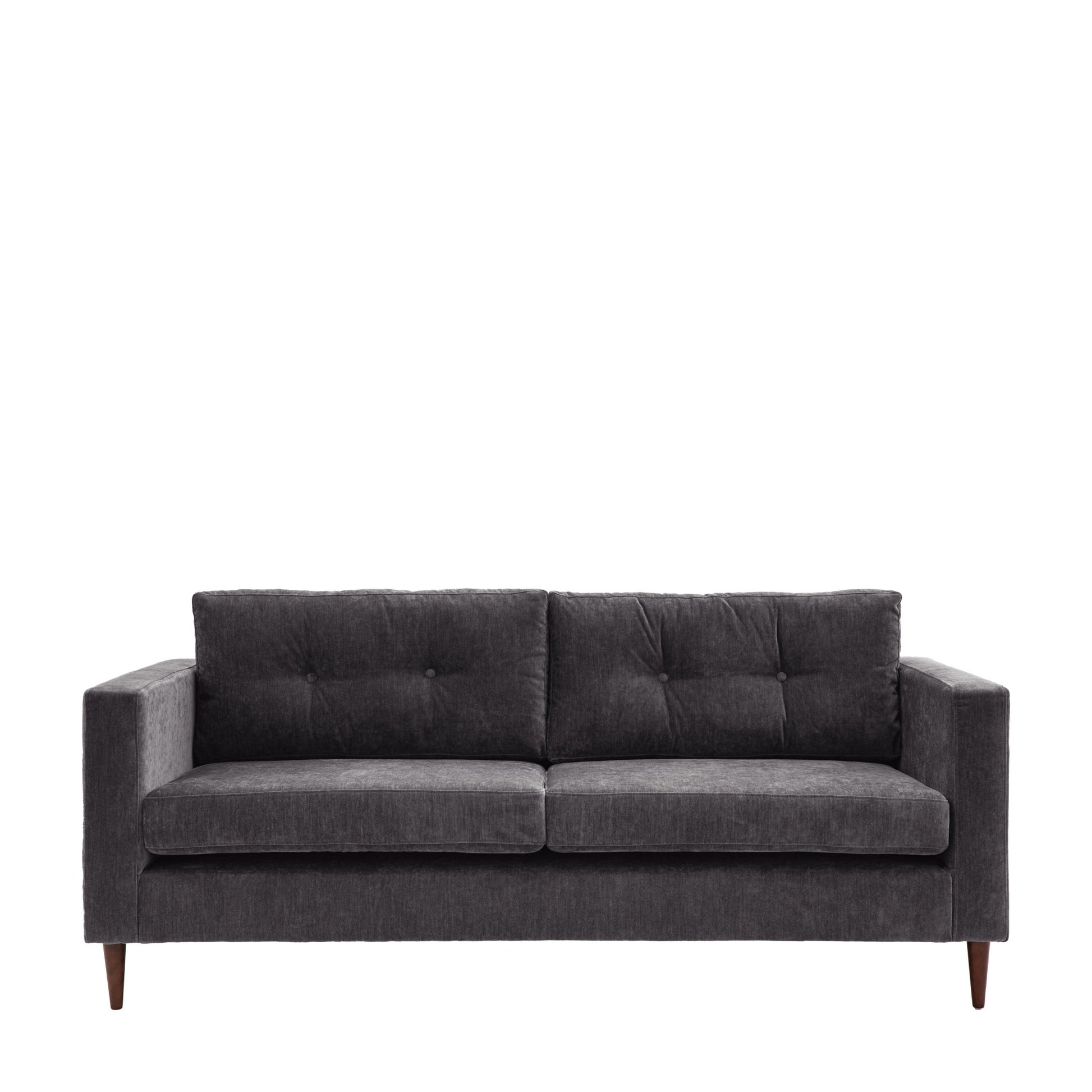 Whitwell Sofa 3 Seater - Charcoal - hdesign - 3 Seater Sofas