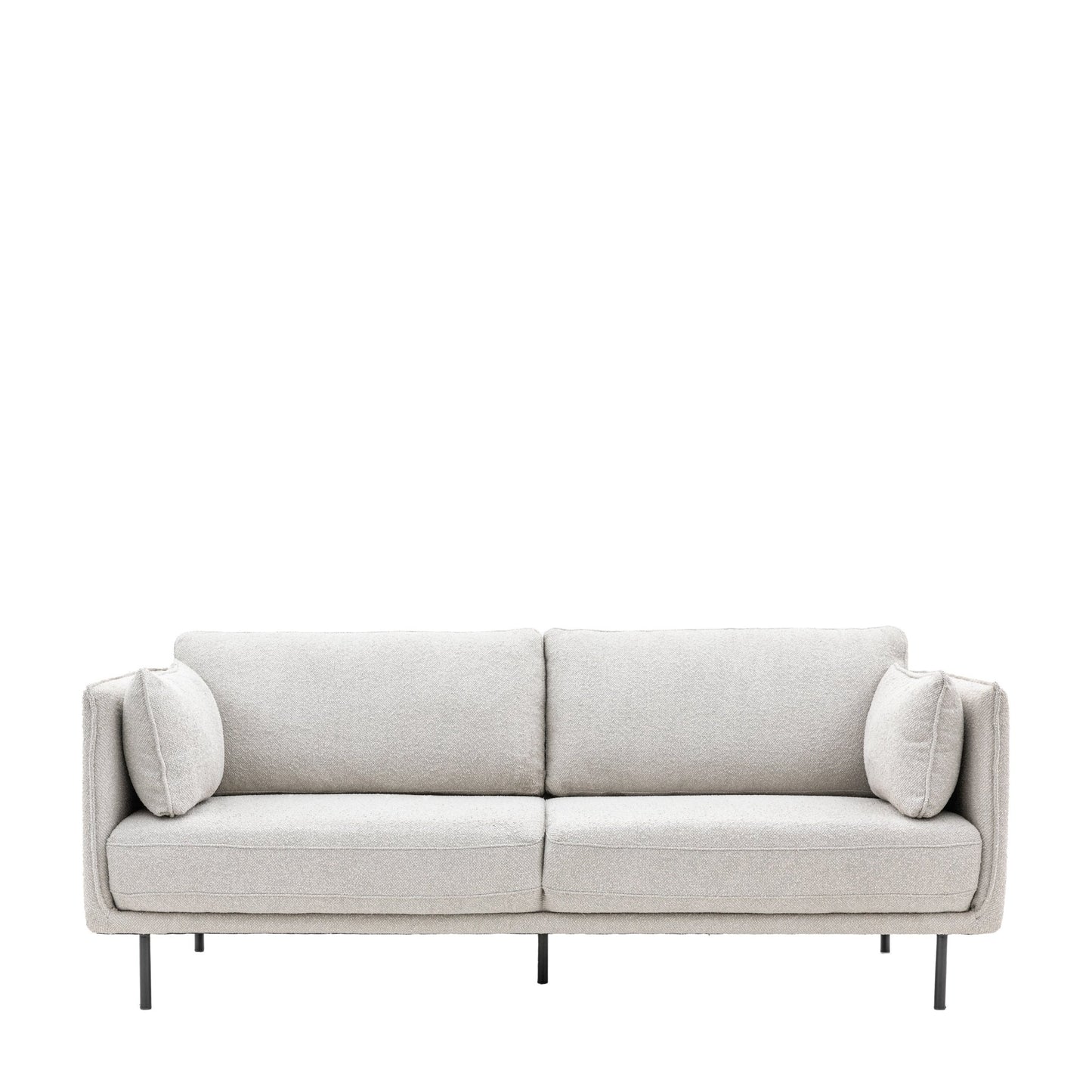 Wigmore Sofa - Cool Natural Boucle - hdesign - 3 Seater Sofas
