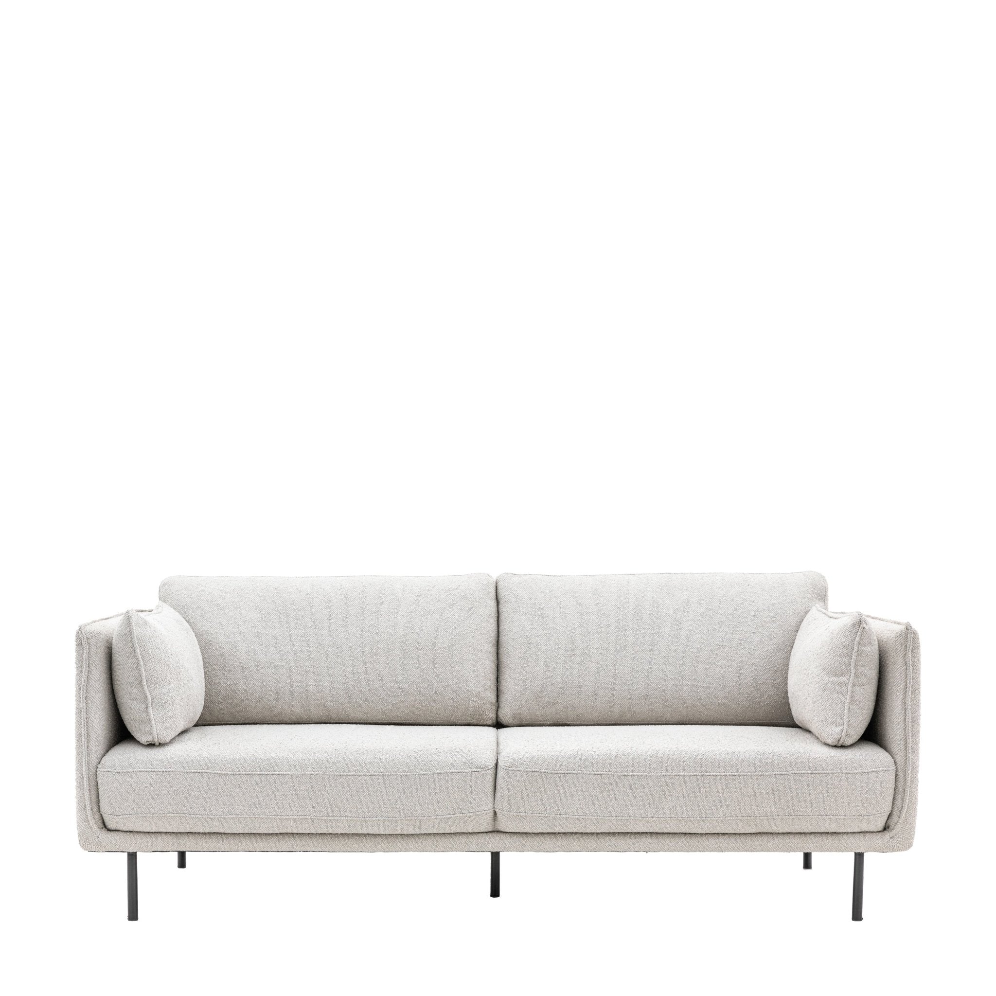 Wigmore Sofa - Cool Natural Boucle - hdesign - 3 Seater Sofas