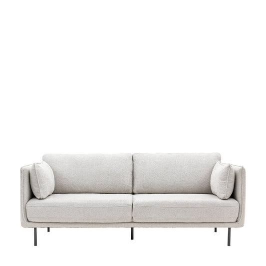 Wigmore Sofa - Cool Natural Boucle - hdesign - 3 Seater Sofas