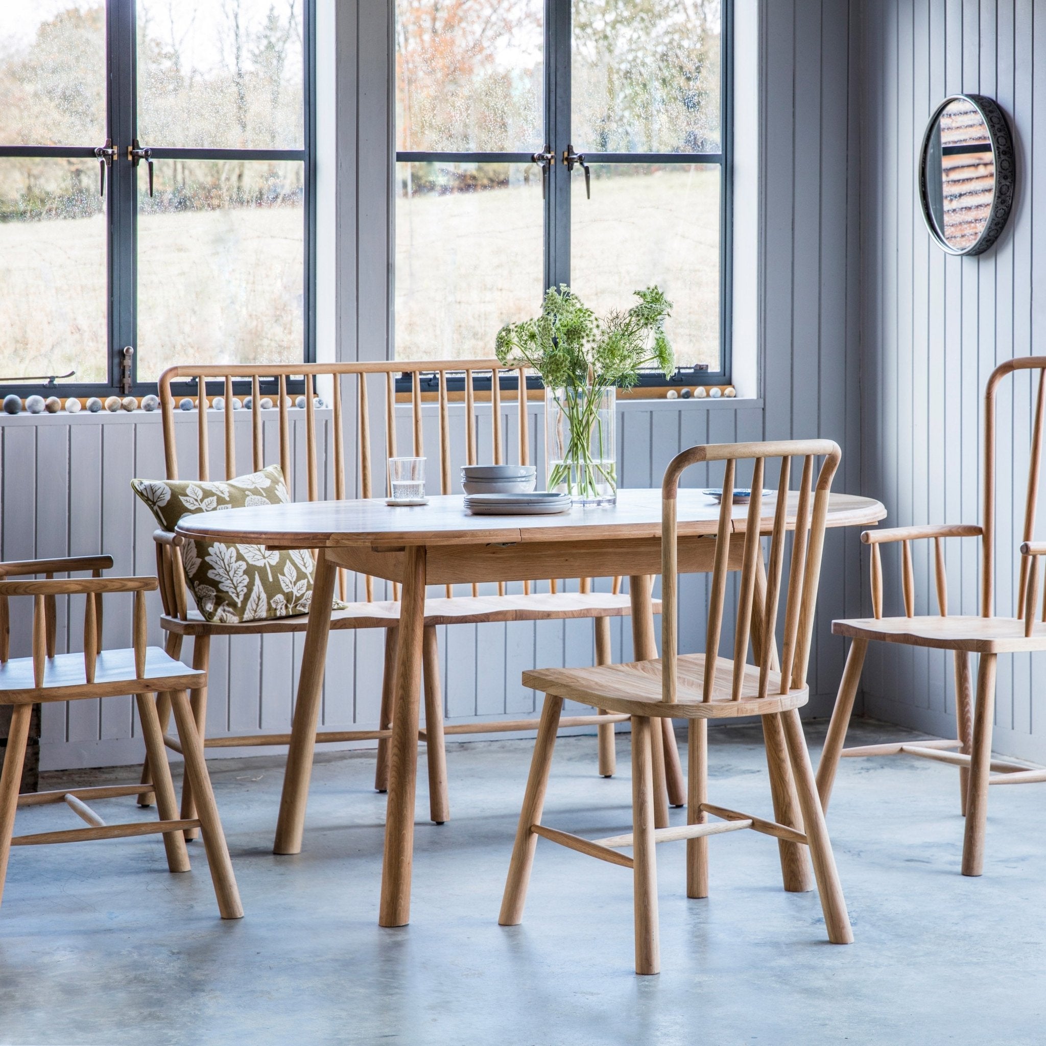 Wycombe Round Extending Table - hdesign - Dining Tables