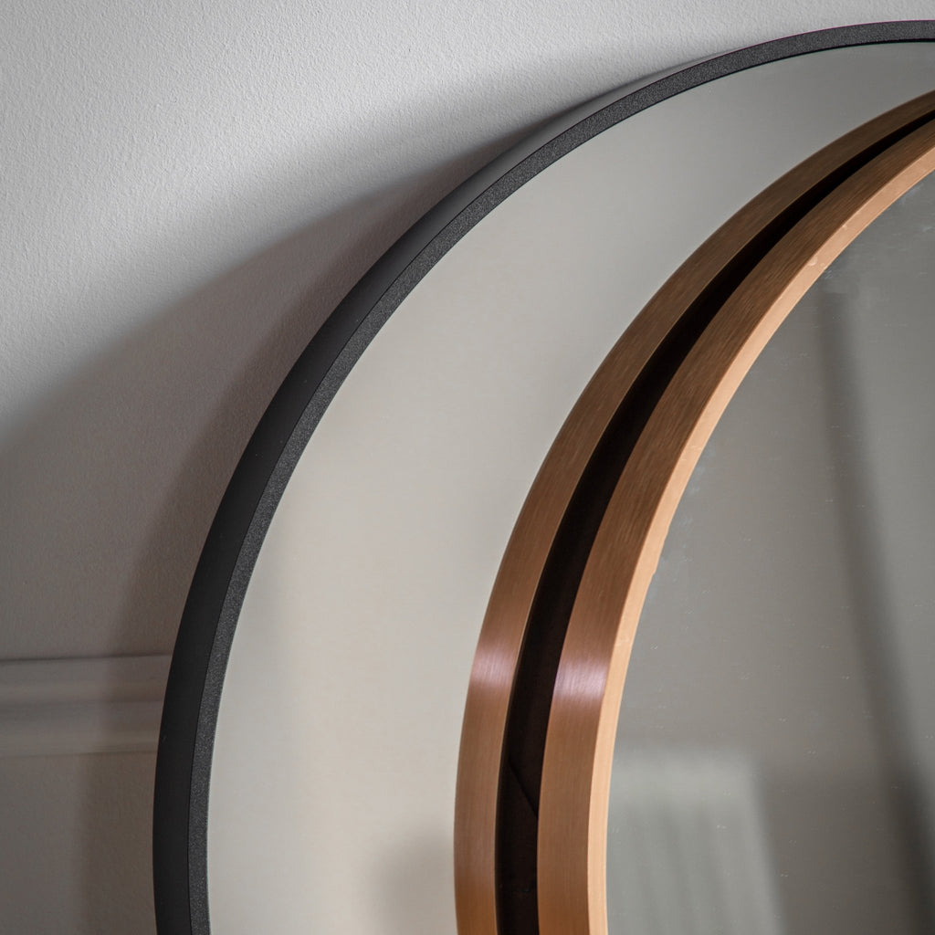 Yardley Mirror Round Black - hdesign - 